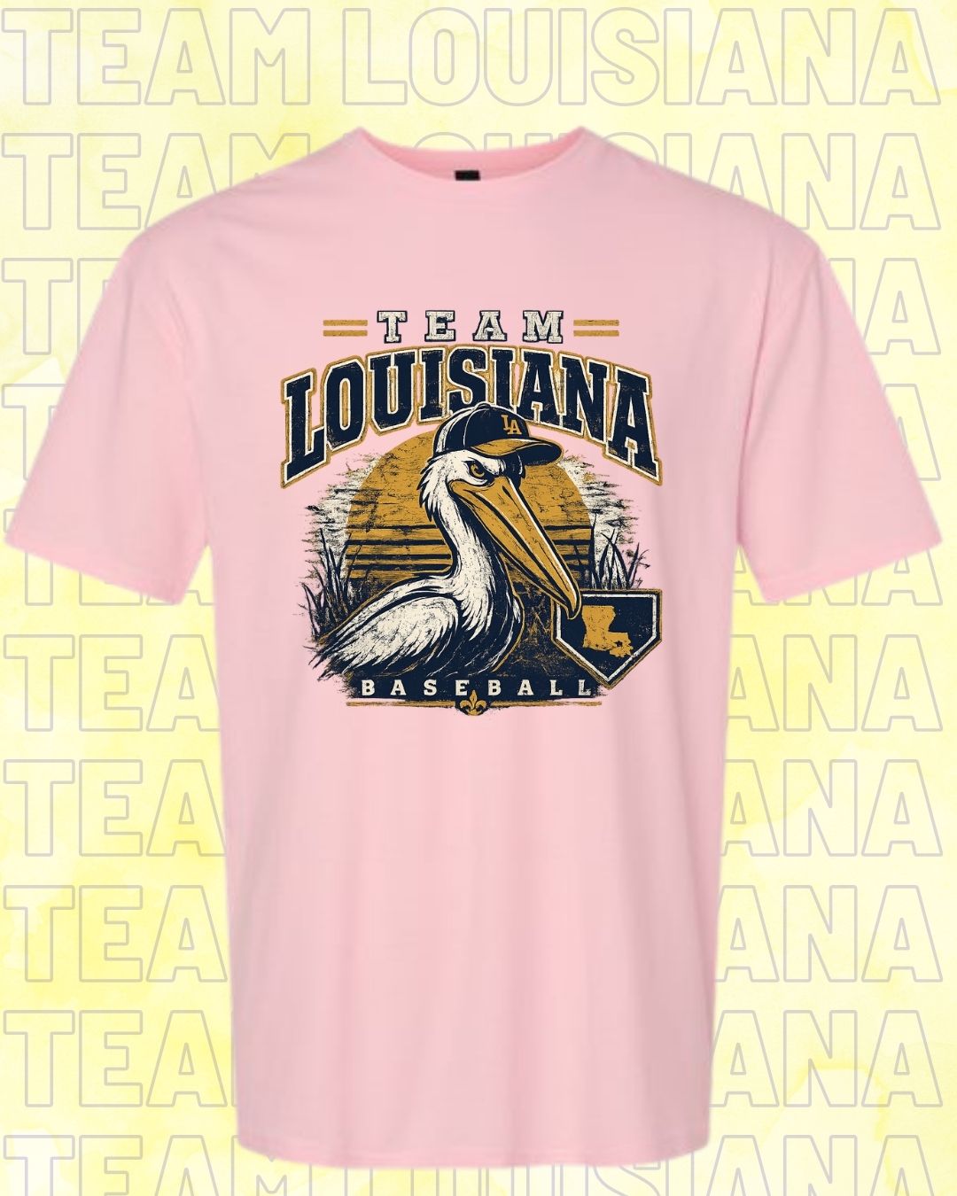 ADULT Team Louisiana Grunge