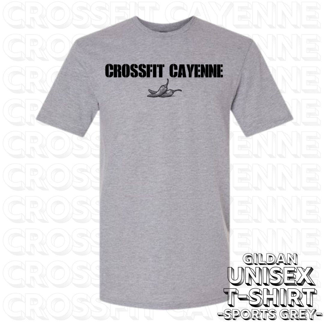 Crossfit Cayenne Simple Logo Unisex Tshirt