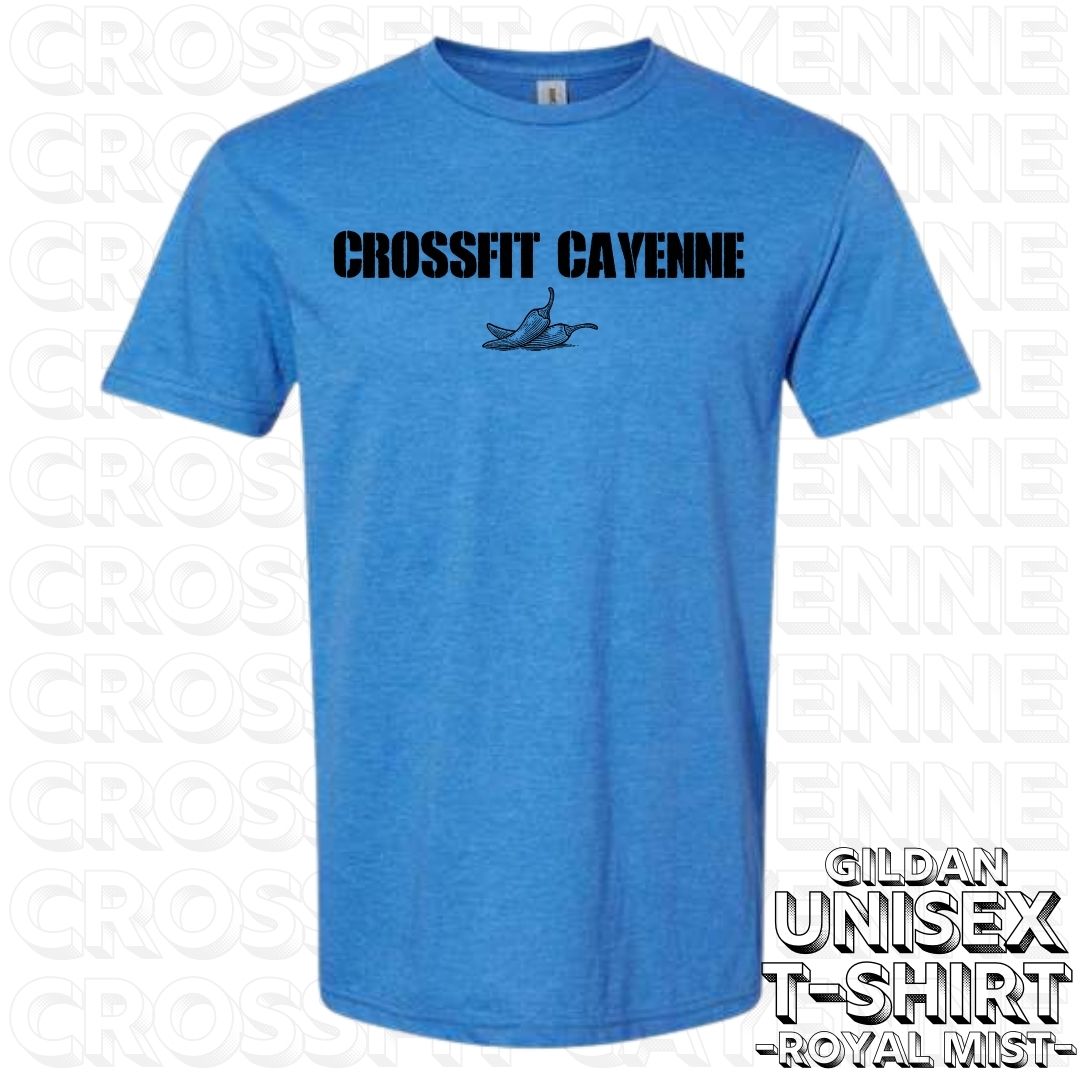 Crossfit Cayenne Simple Logo Unisex Tshirt