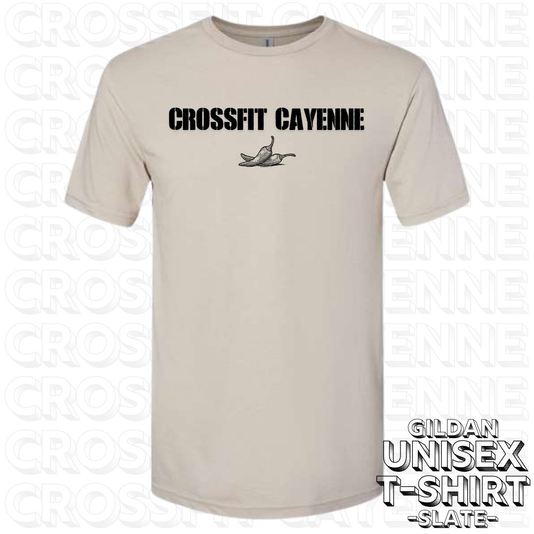 Crossfit Cayenne Simple Logo Unisex Tshirt