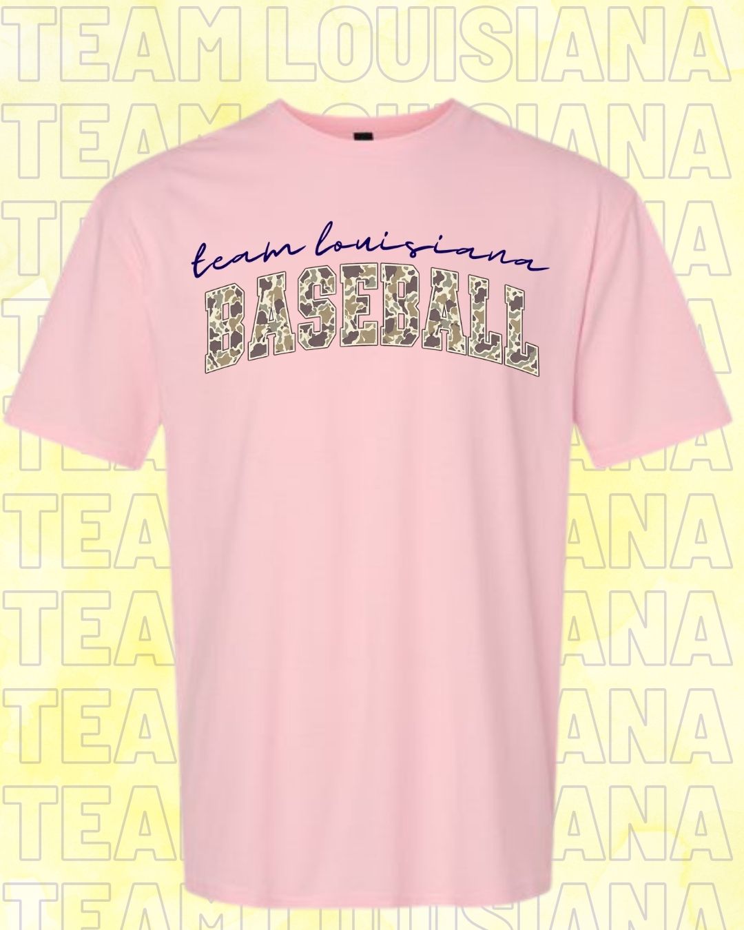 TODDLER Team Louisiana Camo Baseball