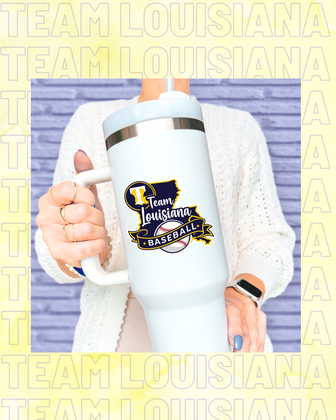 Team Louisiana State Tumbler