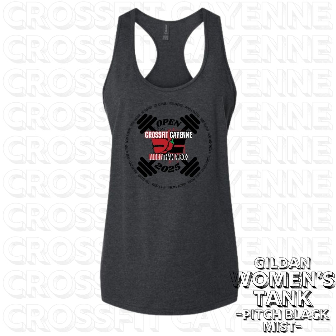 Crossfit Open 2025 Women's Razorback Tank