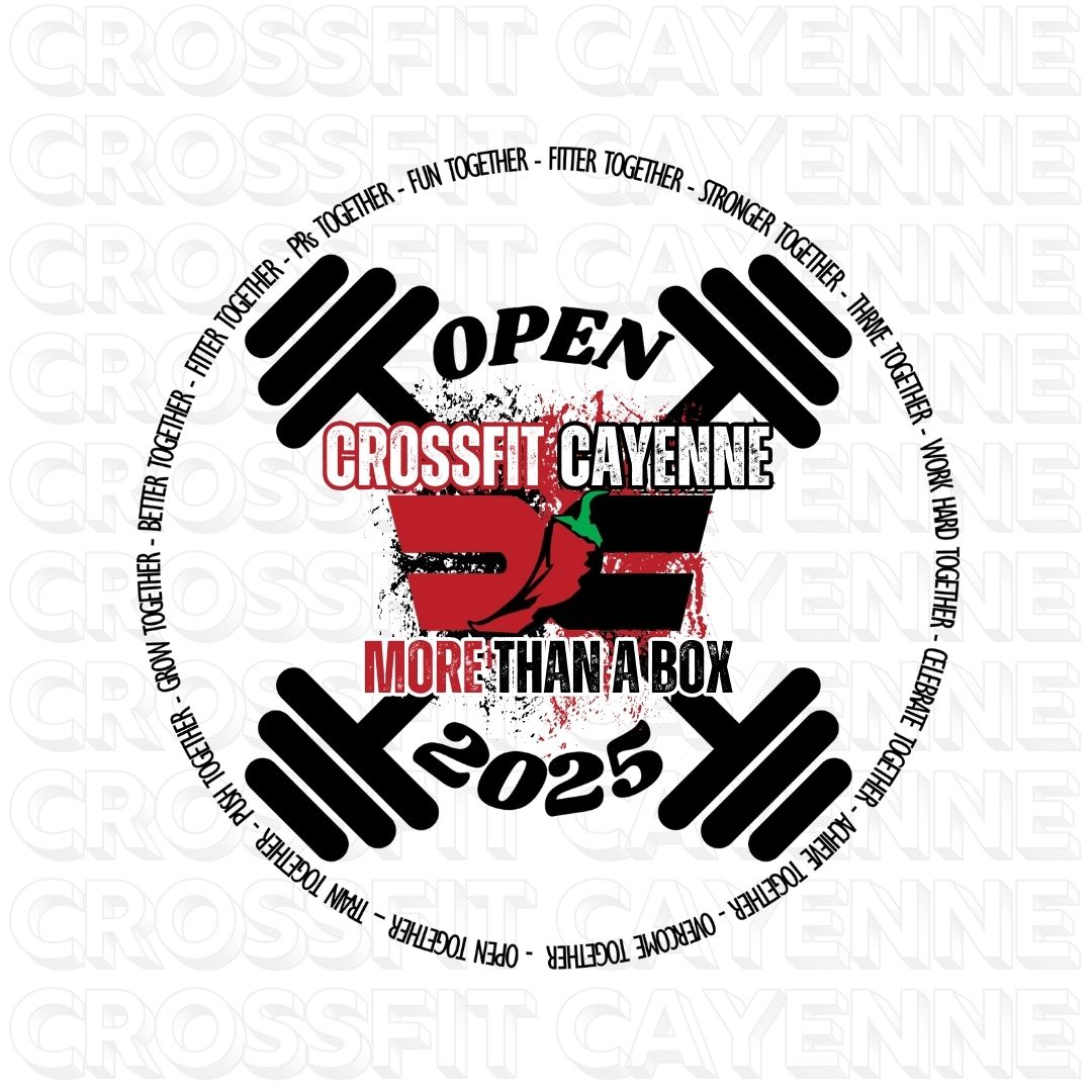 Crossfit Open 2025 Sticker