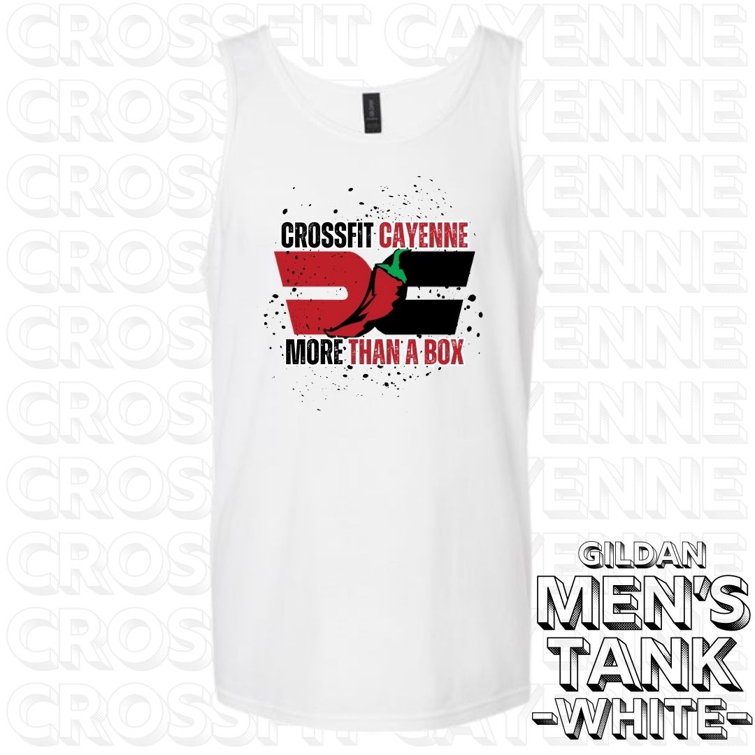 Crossfit Cayenne Splatter Mens Tank