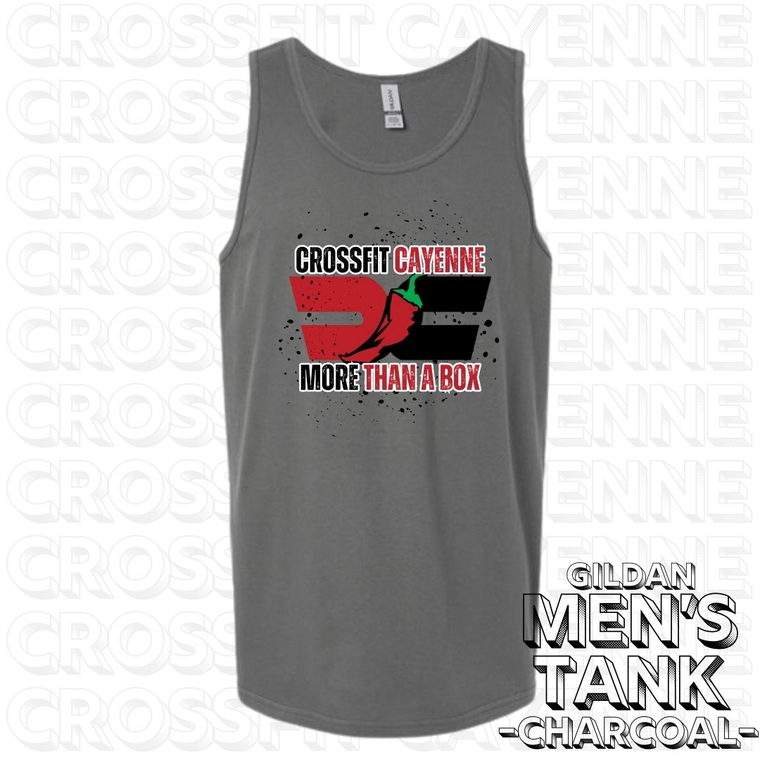 Crossfit Cayenne Splatter Mens Tank