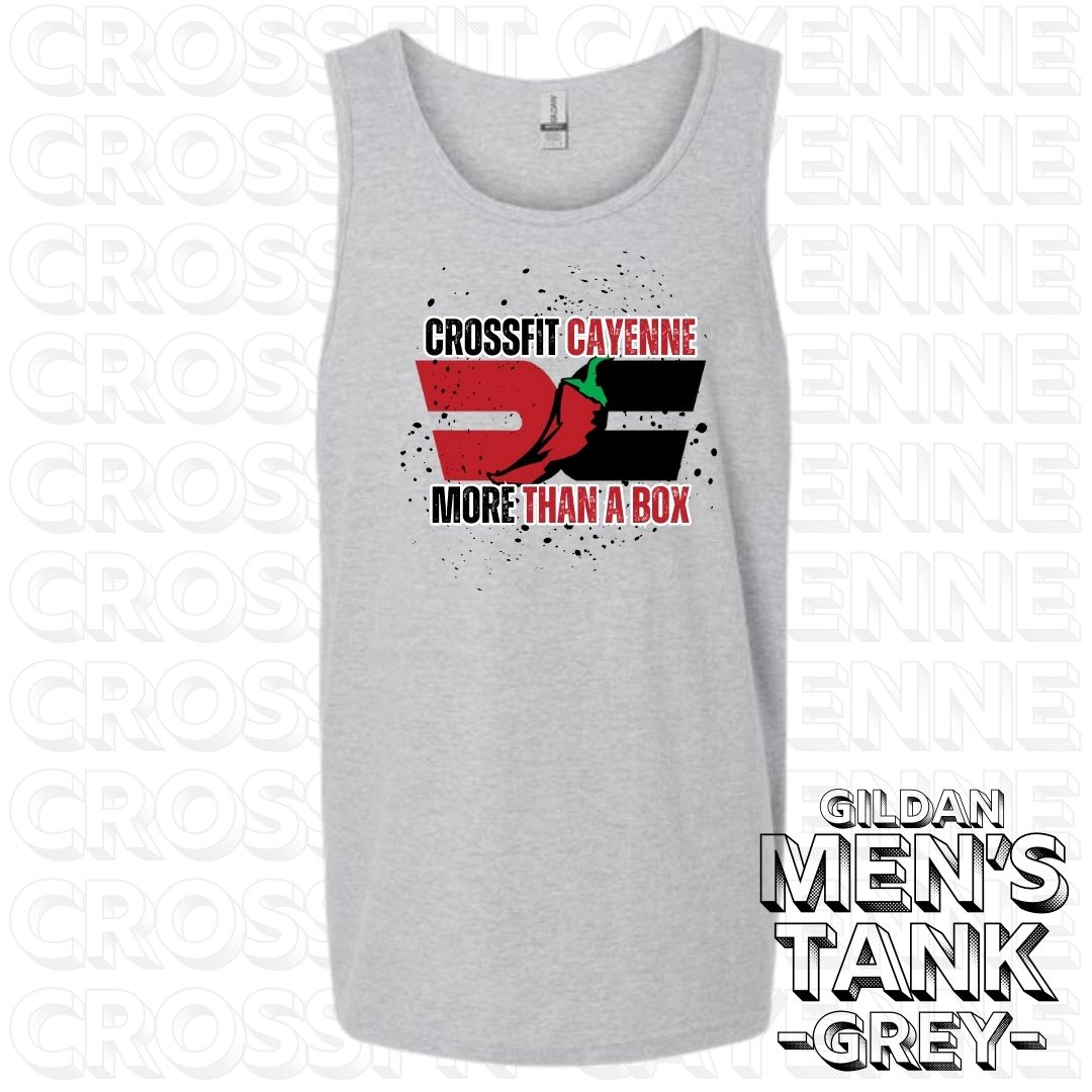Crossfit Cayenne Splatter Mens Tank