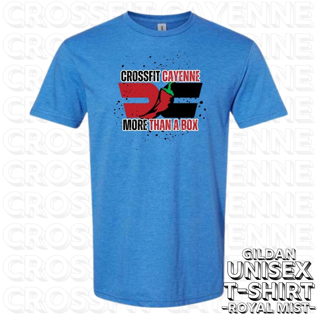 Crossfit Cayenne Splatter Unisex Tshirt