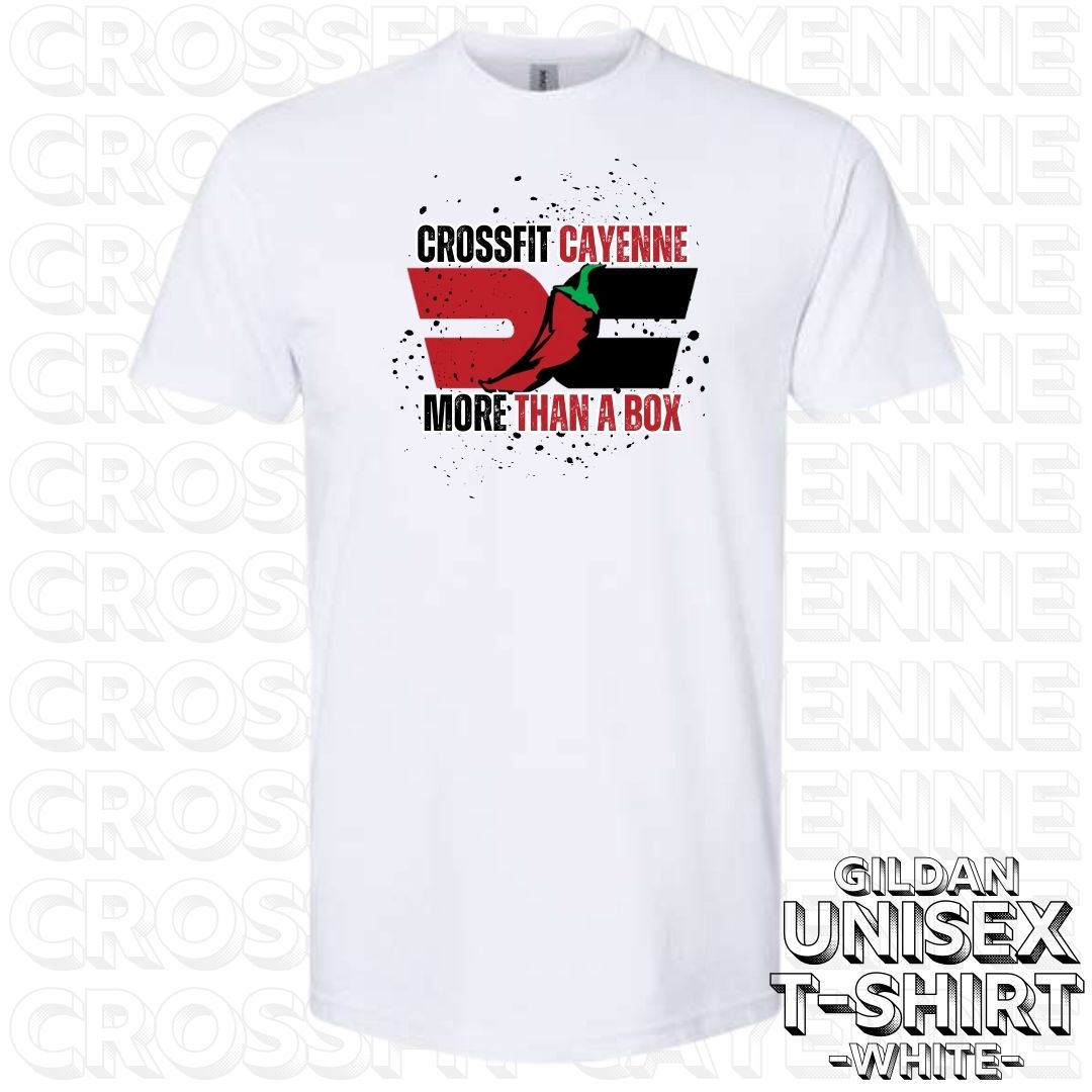 Crossfit Cayenne Splatter Unisex Tshirt