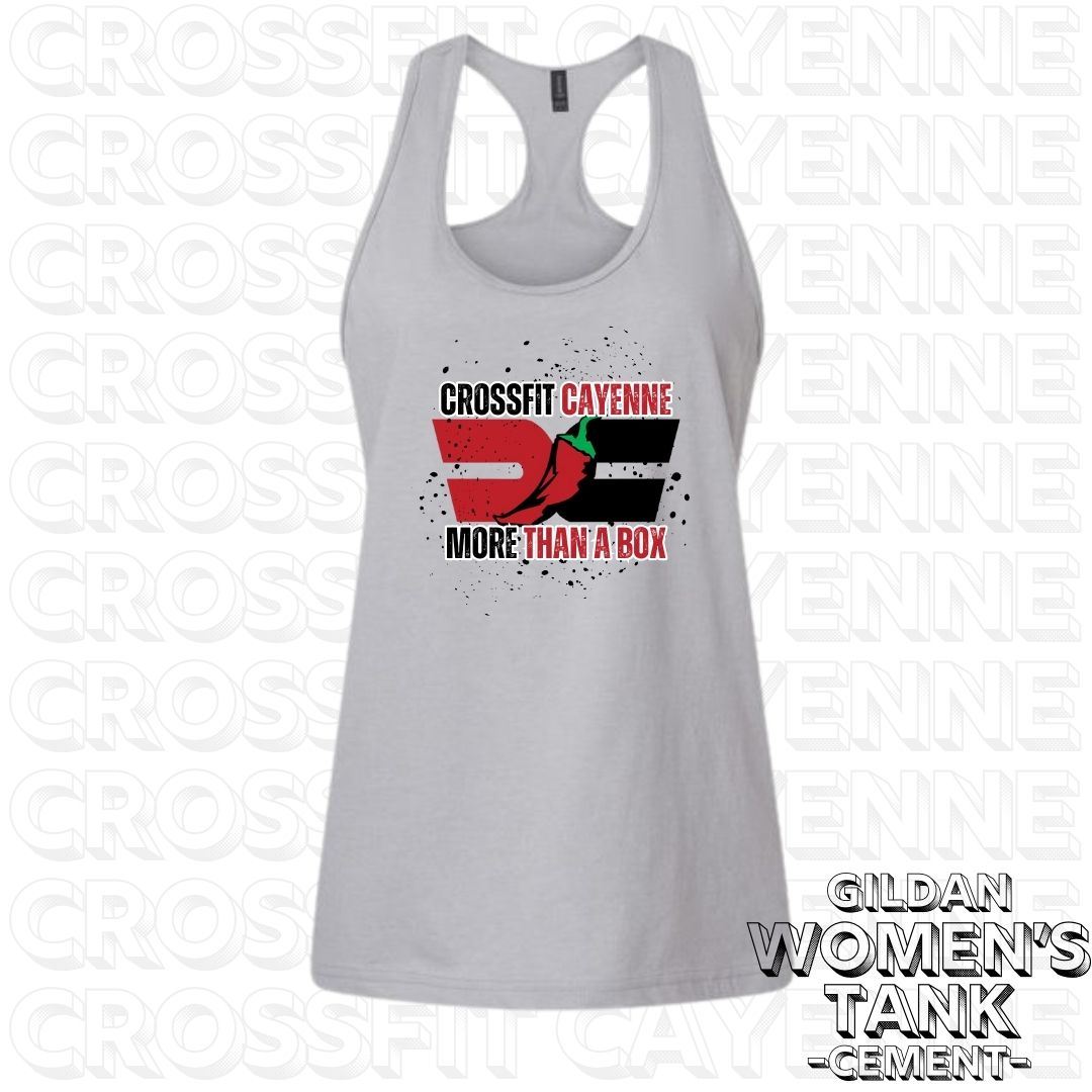 Crossfit Cayenne Splatter Women's Razorback Tank