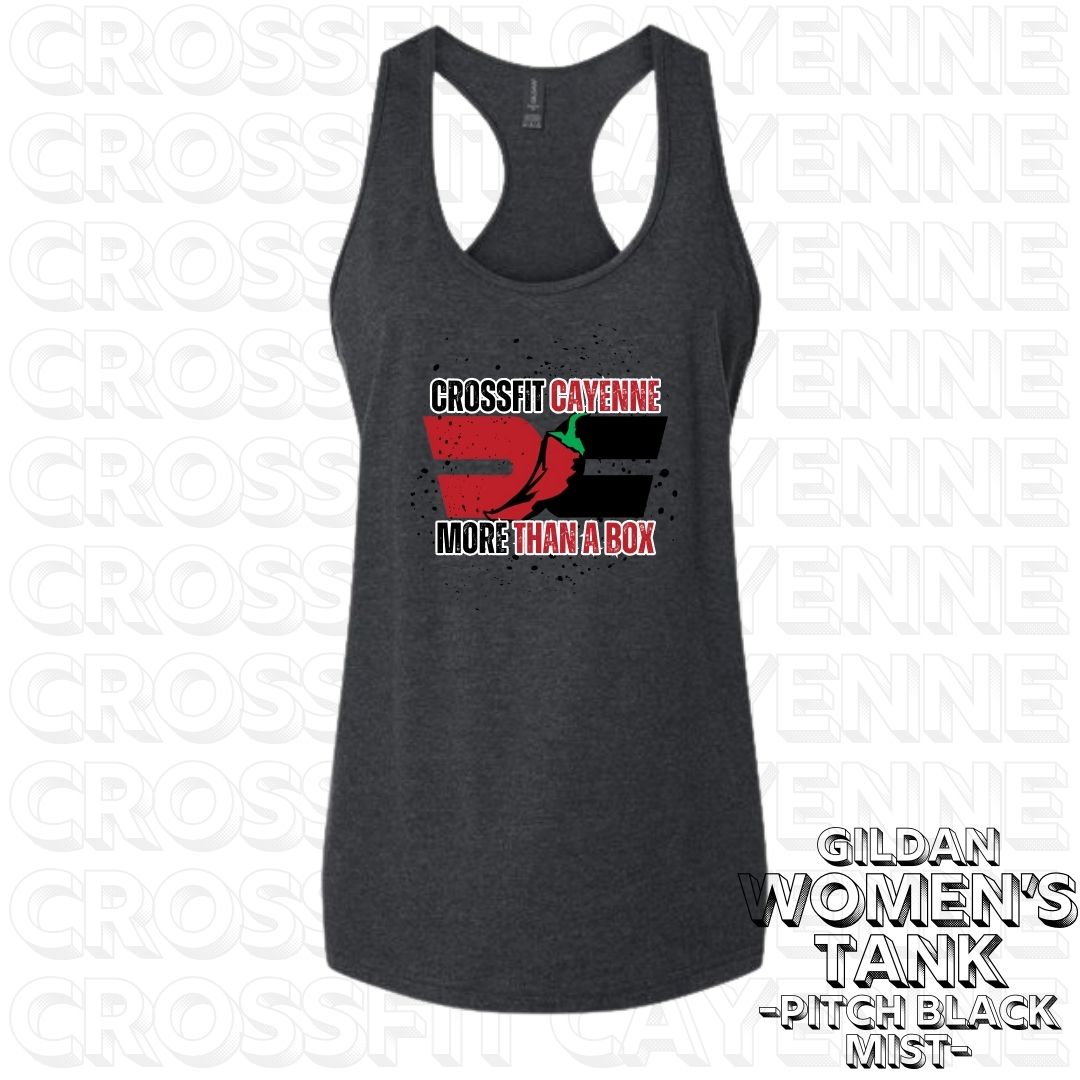 Crossfit Cayenne Splatter Women's Razorback Tank