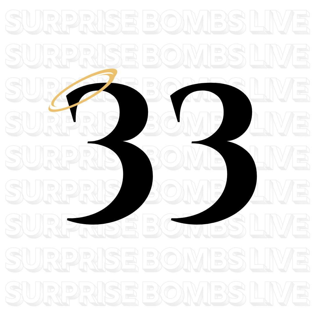 Surprise Bombs Live #33 Sticker