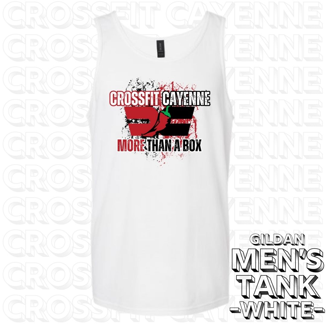 Crossfit Cayenne Grunge Mens Tank