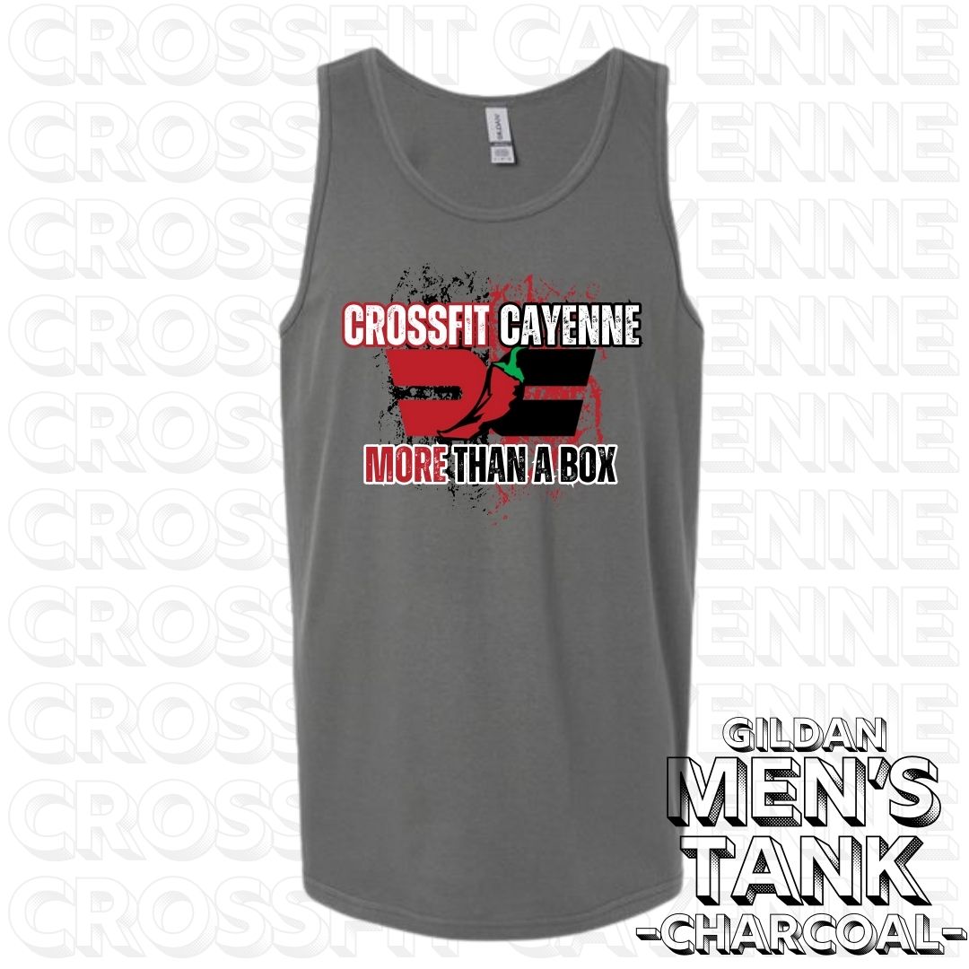 Crossfit Cayenne Grunge Mens Tank