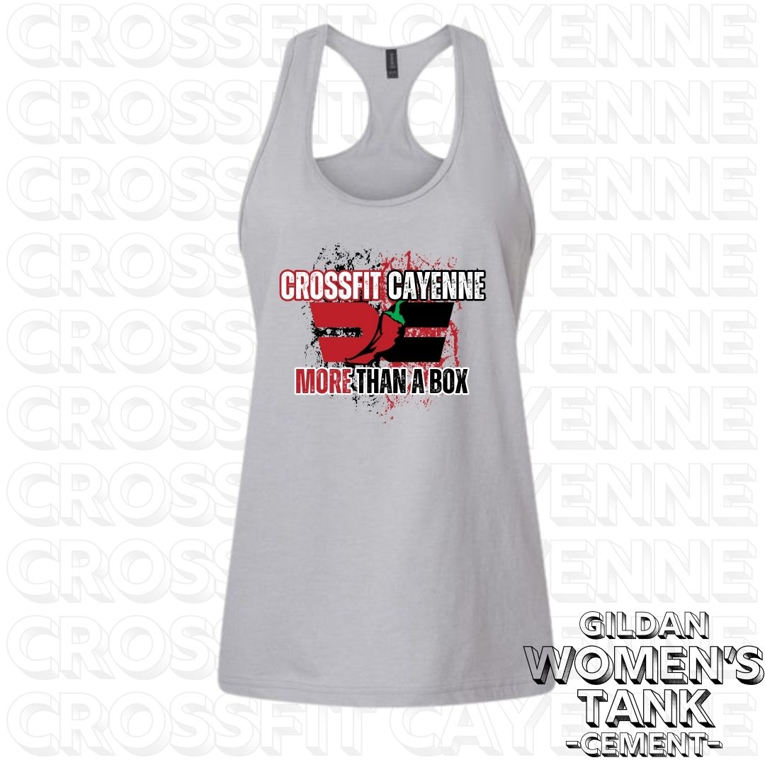 Crossfit Cayenne Grunge Women's Razorback Tank
