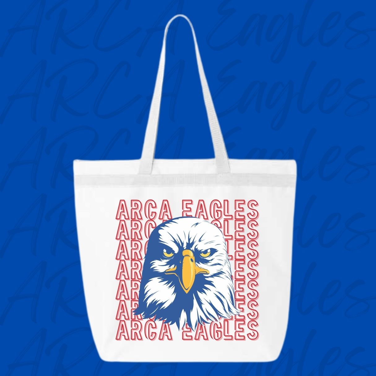 ARCA Stacked Zipper Tote Bag