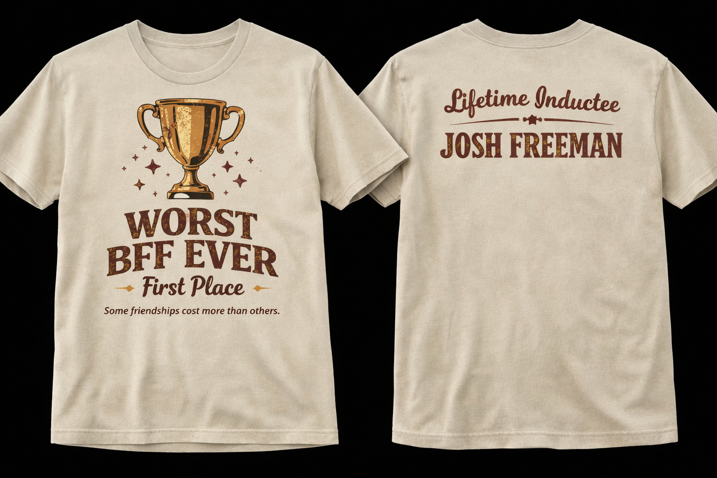 Worst BFF Trophy