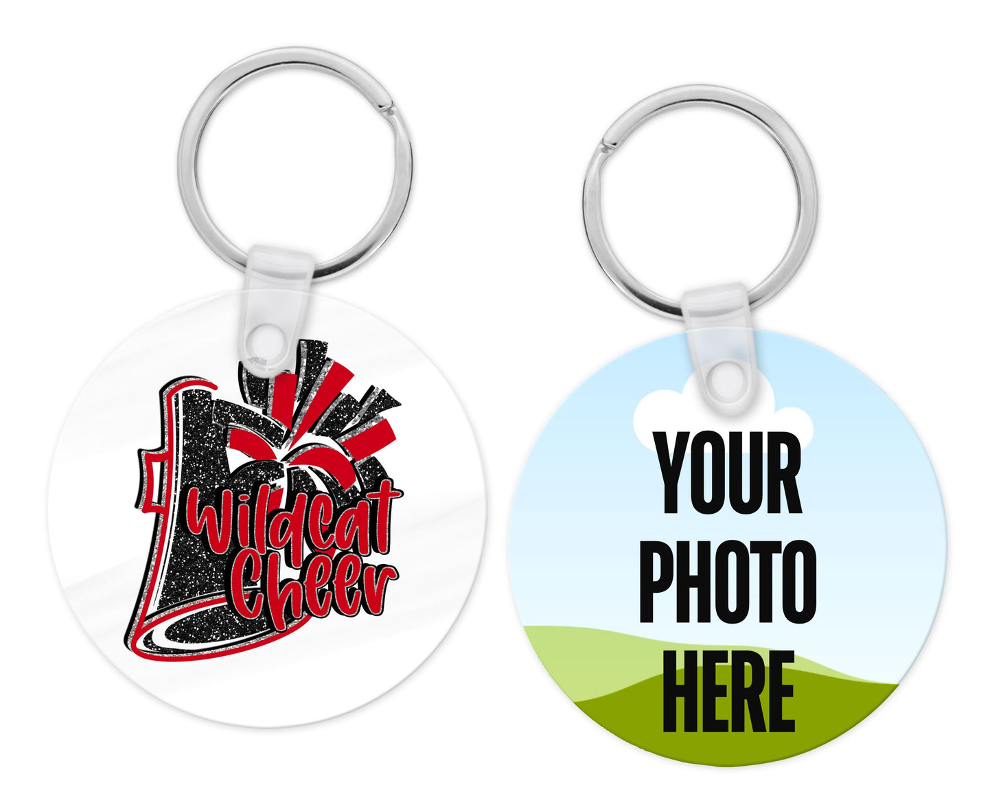 Wildcat Cheer Keychain