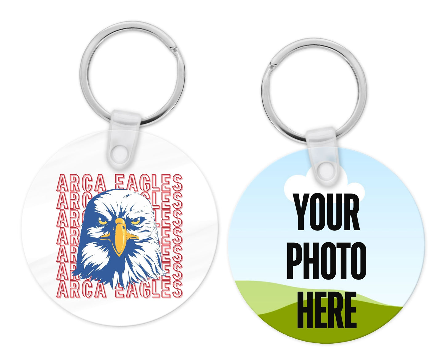 ARCA Eagles Keychain