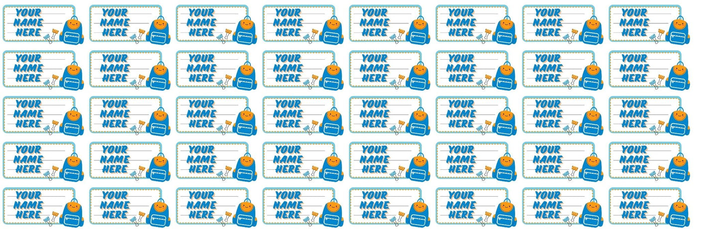 Sheet of Label Stickers-Design 10