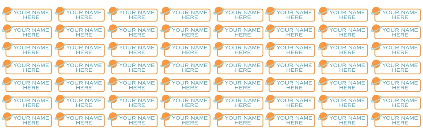 Sheet of Label Stickers-Design 6
