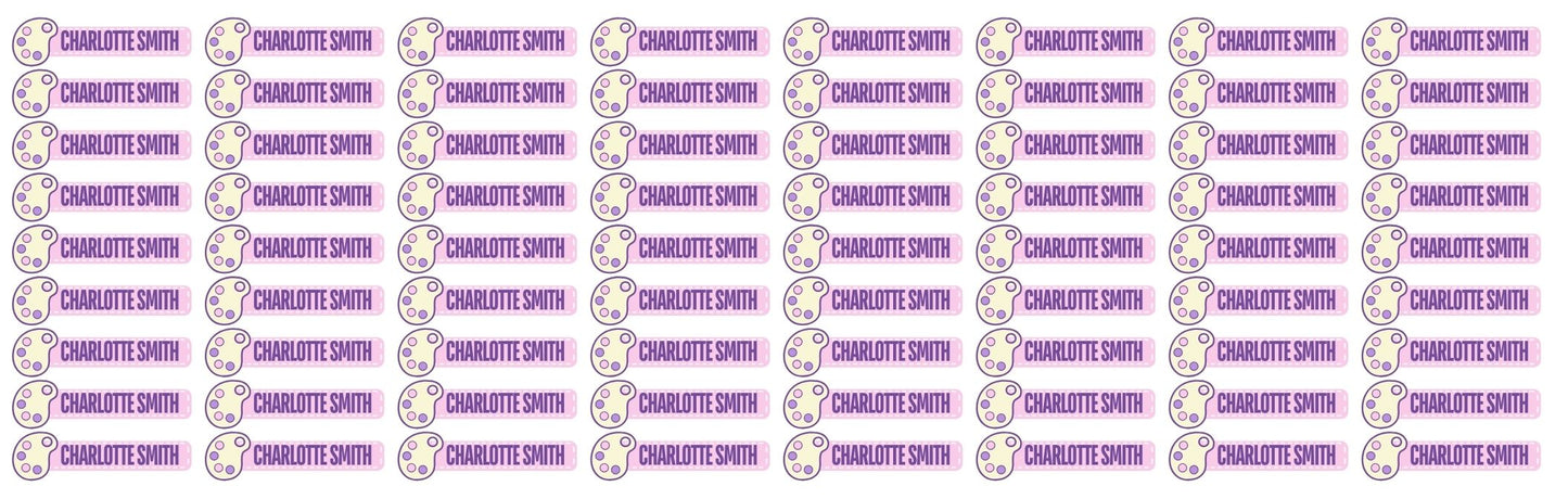 Sheet of Label Stickers-Design 7