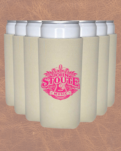 John Stoute Music 12oz Koozie