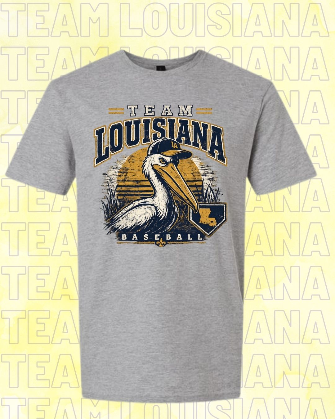 TODDLER Team Louisiana Grunge