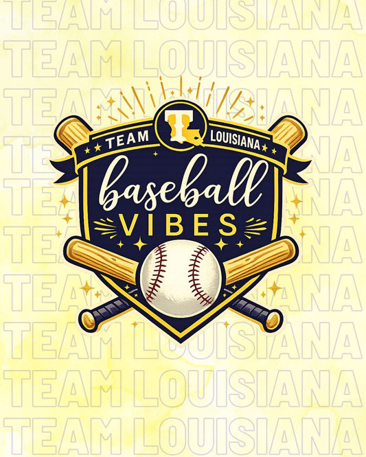 Team Louisiana Sticker- Home Plate