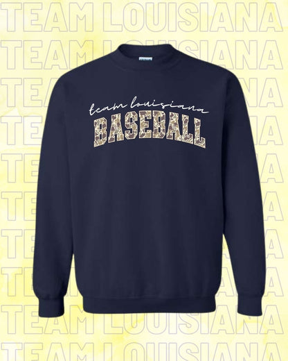 YOUTH Team Louisiana Camo Baseball