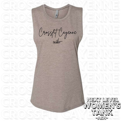 Crossfit Cayenne Simple Logo Women's Next Level Tank