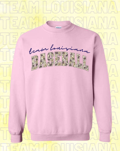 TODDLER Team Louisiana Camo Baseball