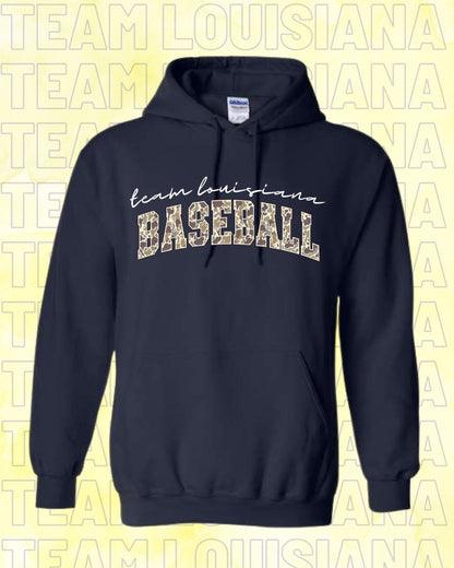 ADULT Team Louisiana camo baseball