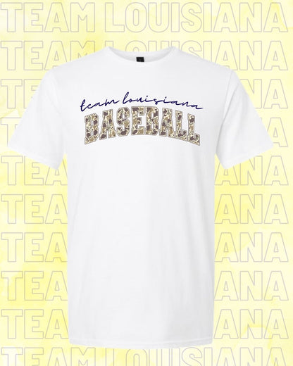 TODDLER Team Louisiana Camo Baseball