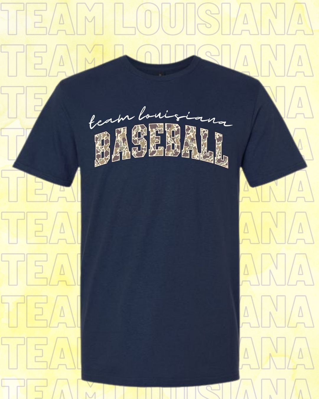 TODDLER Team Louisiana Camo Baseball