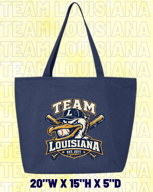 Team Louisiana Tote Pelican