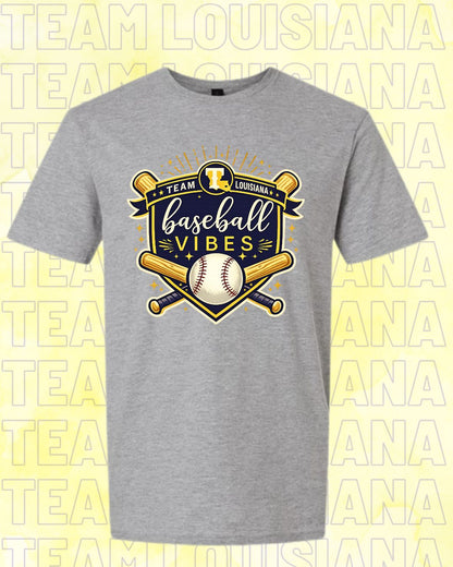 ADULT Team Louisiana-Home Plate Design