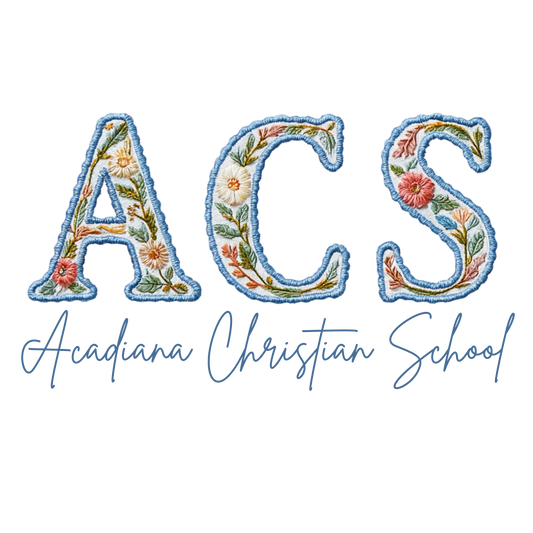ACS Faux Embroidery Sticker