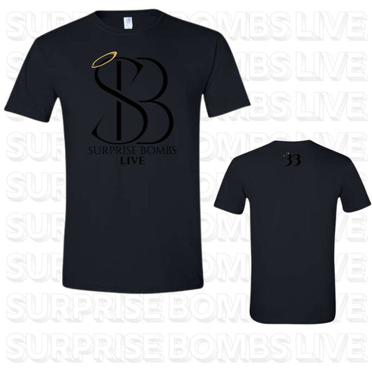 Black Surprise Bombs Live Tshirt