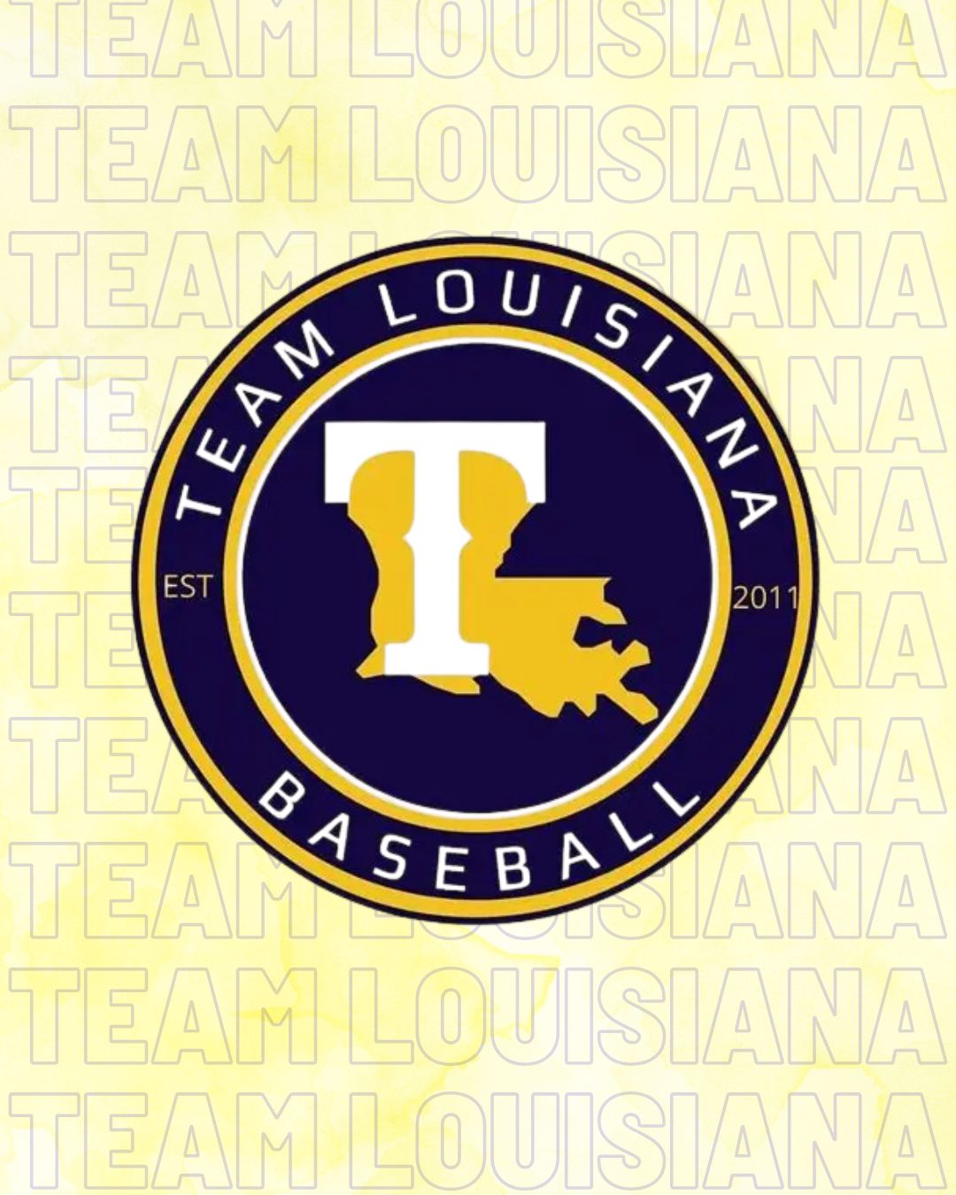 Team Louisiana Sticker- Logo