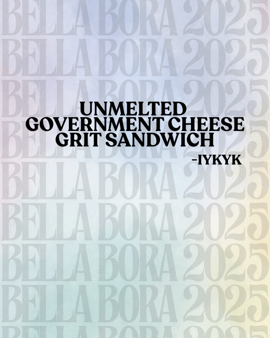 Government Cheese Sticker