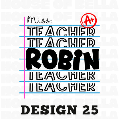 Teacher Shirts
