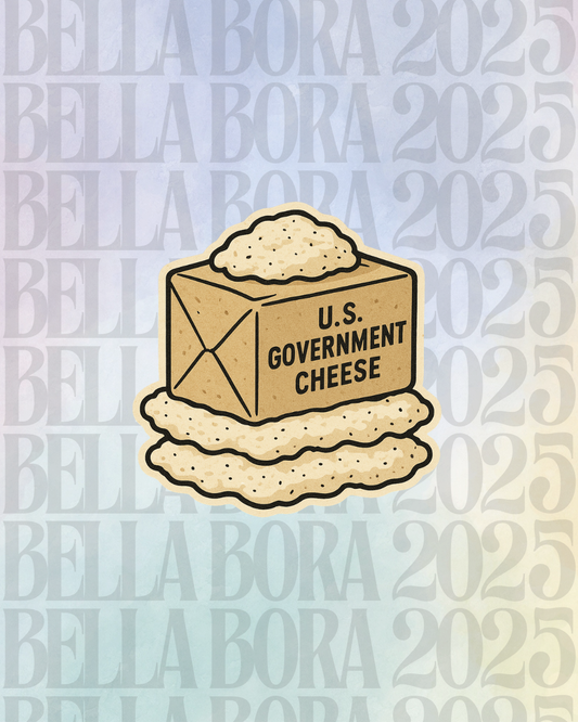 Cheesy Grits Sticker