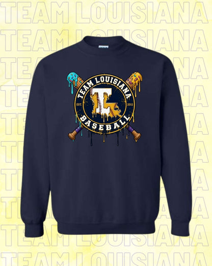 TODDLER Team Louisiana Baseball Drip