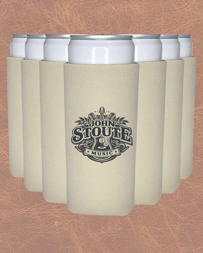 John Stoute Music 12oz Koozie