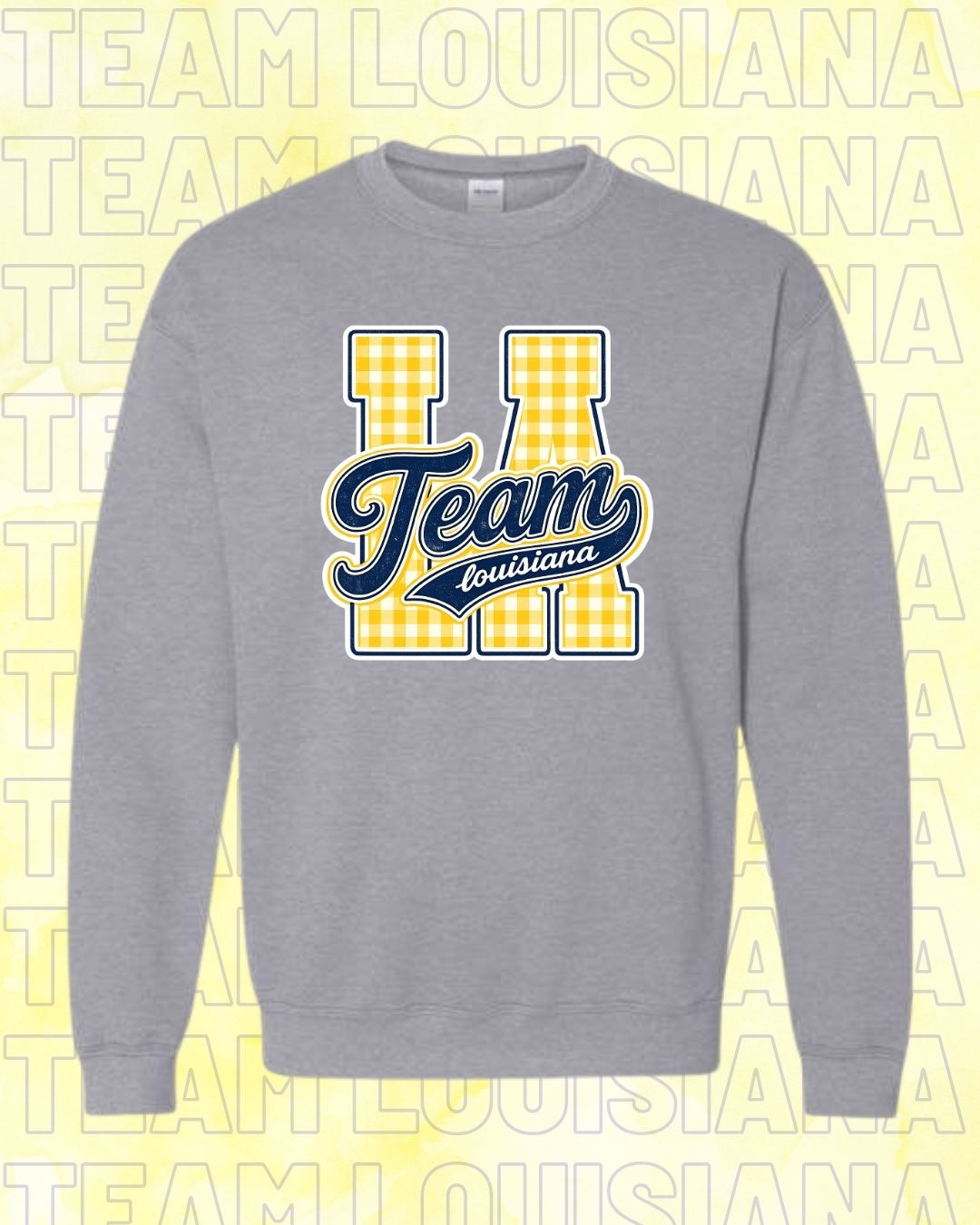 YOUTH Team Louisiana Gingham