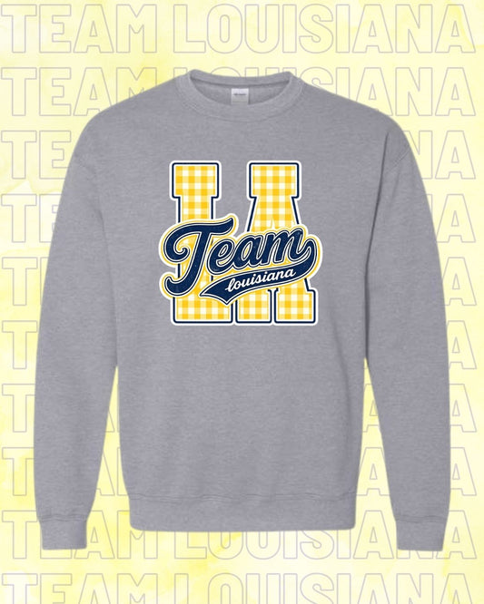 TODDLER Team Louisiana Gingham