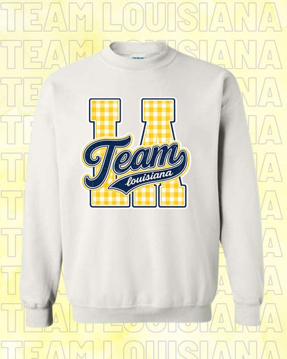YOUTH Team Louisiana Gingham
