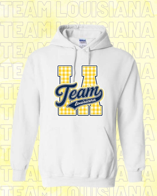 ADULT Team Louisiana Gingham LA
