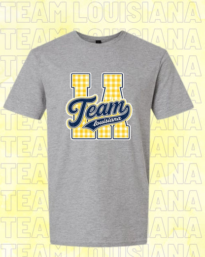 TODDLER Team Louisiana Gingham
